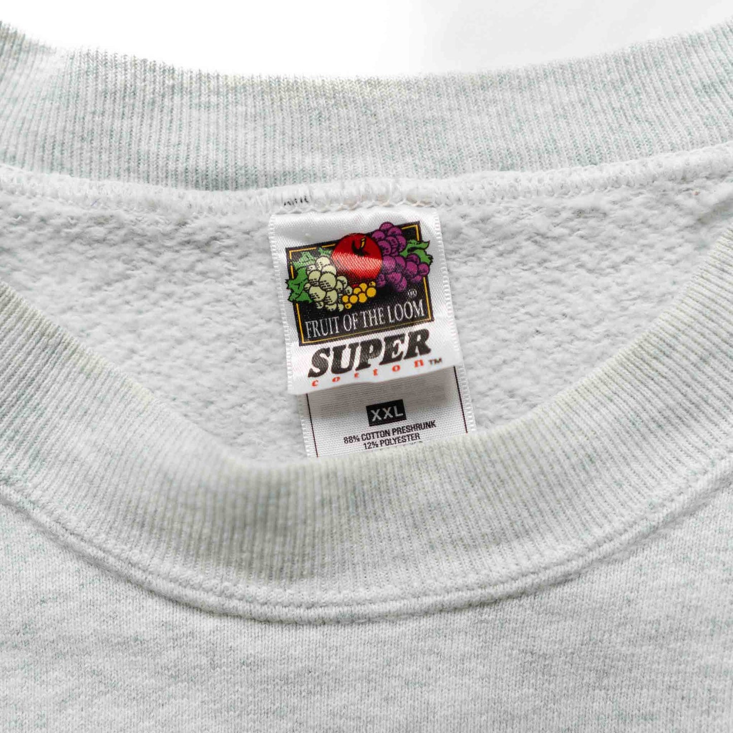 90s-00s FRUIT OF THE ROOM 刺繍 スウェット