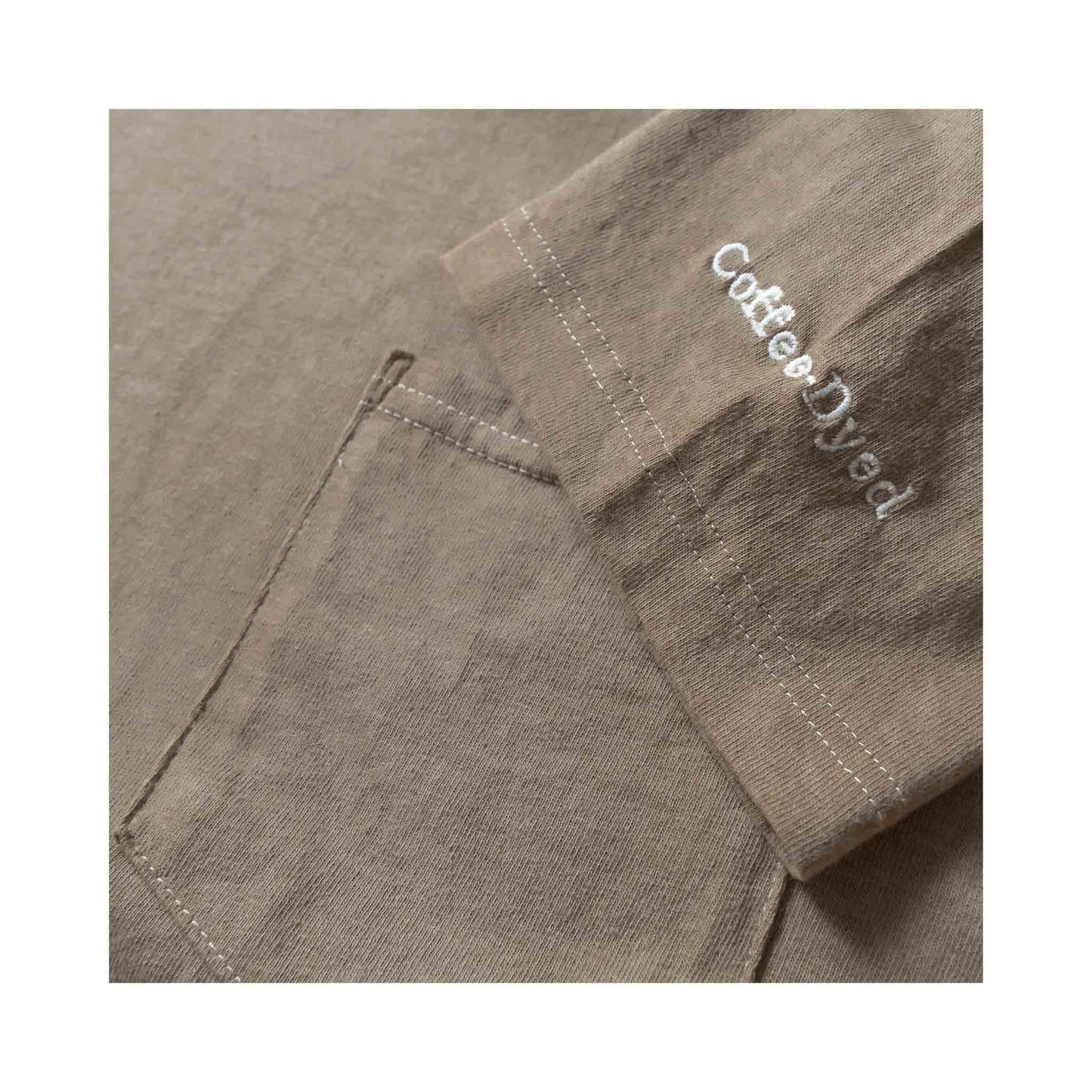 コーヒー染 ロンT