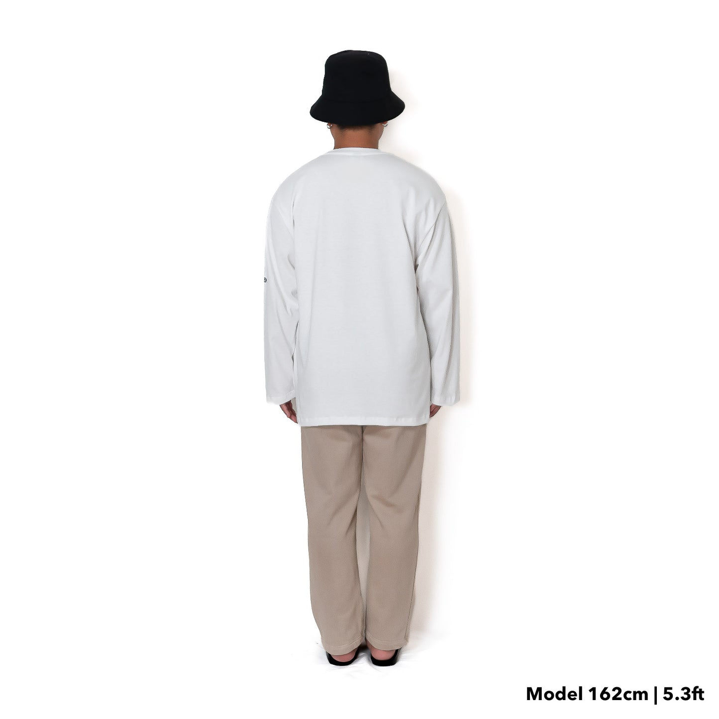 FOL-LOGO ポケット ロンT ホワイト