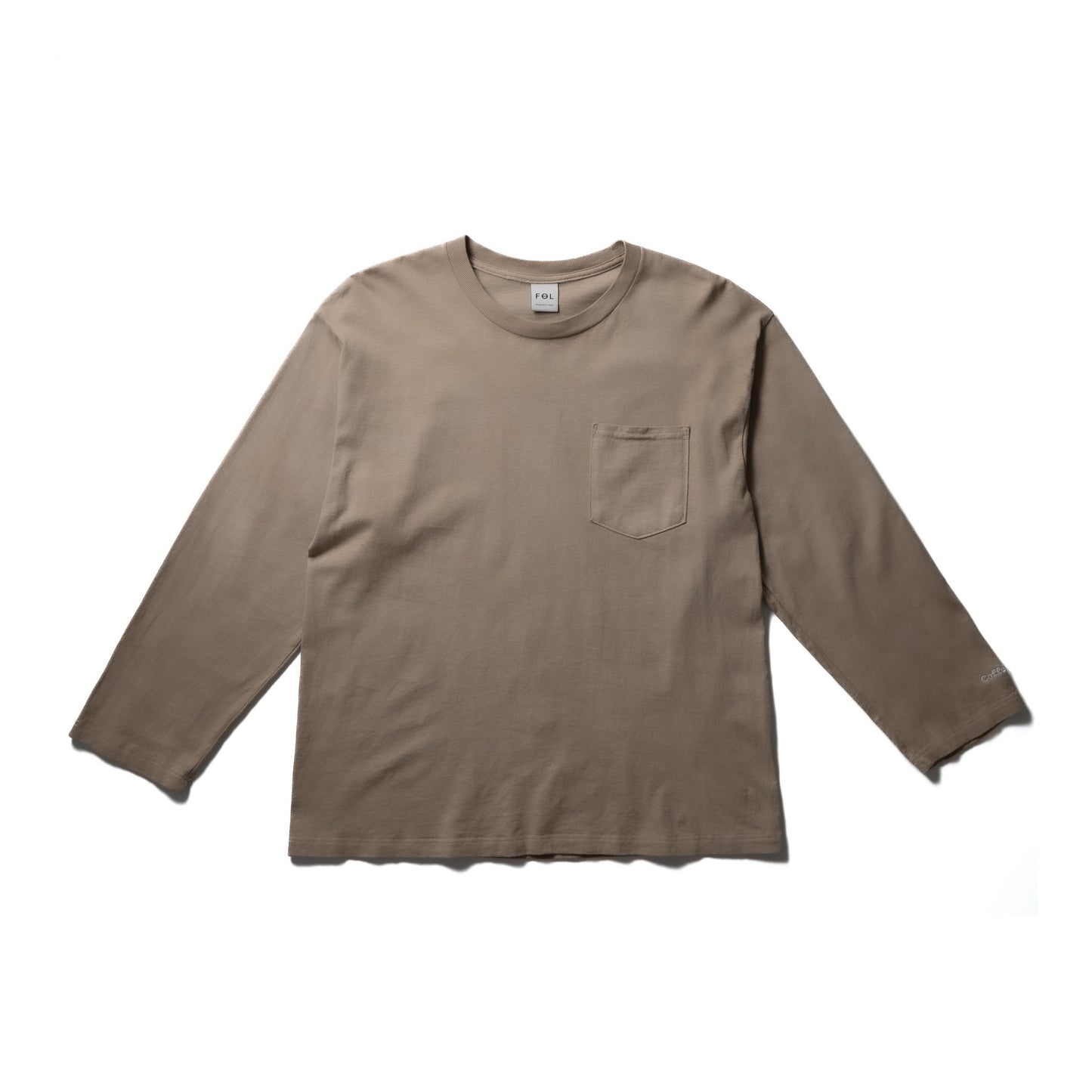 コーヒー染 ロンT