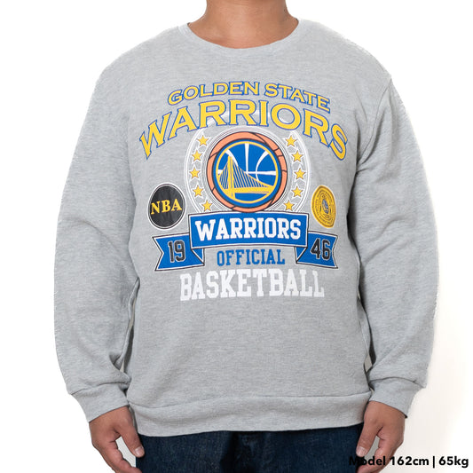 NBA ウォーリアーズ プリント スウェット