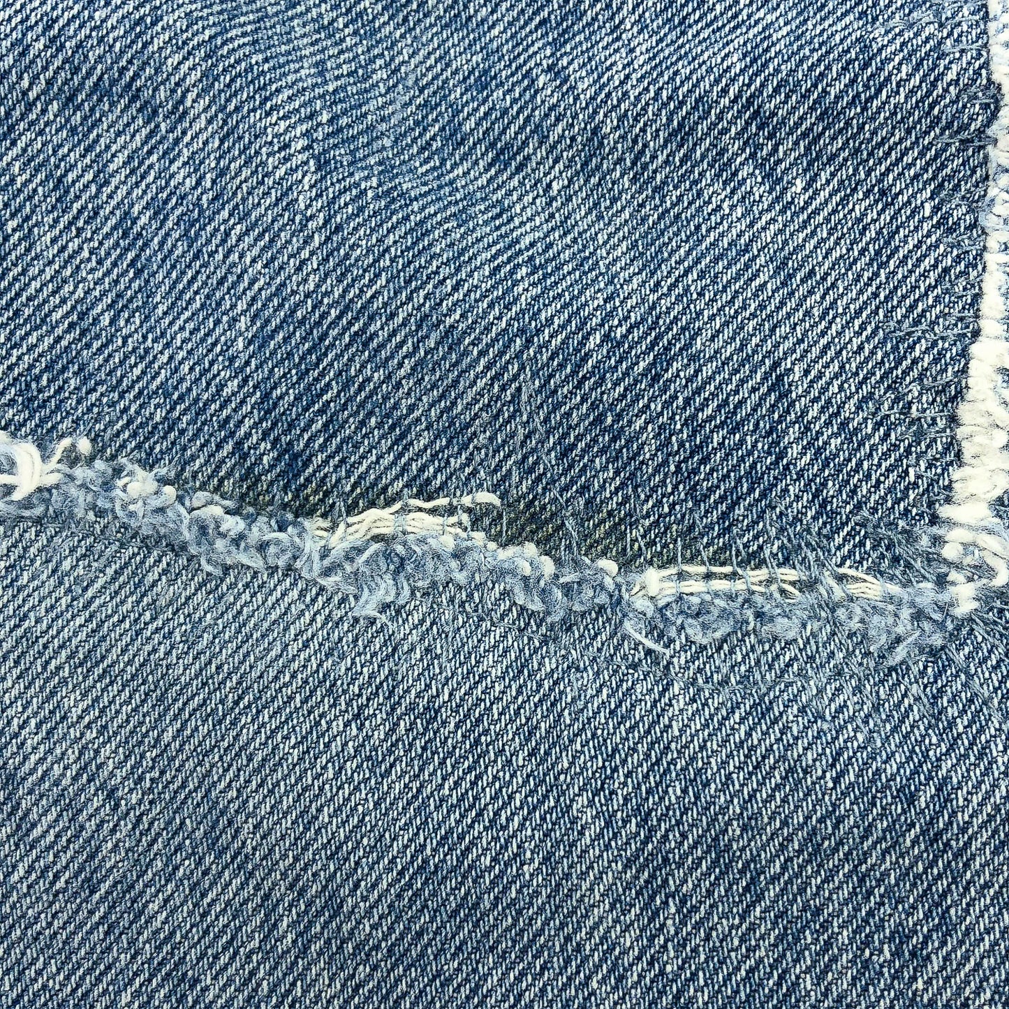 Levi's 511 リペア加工 ブルー デニムパンツ