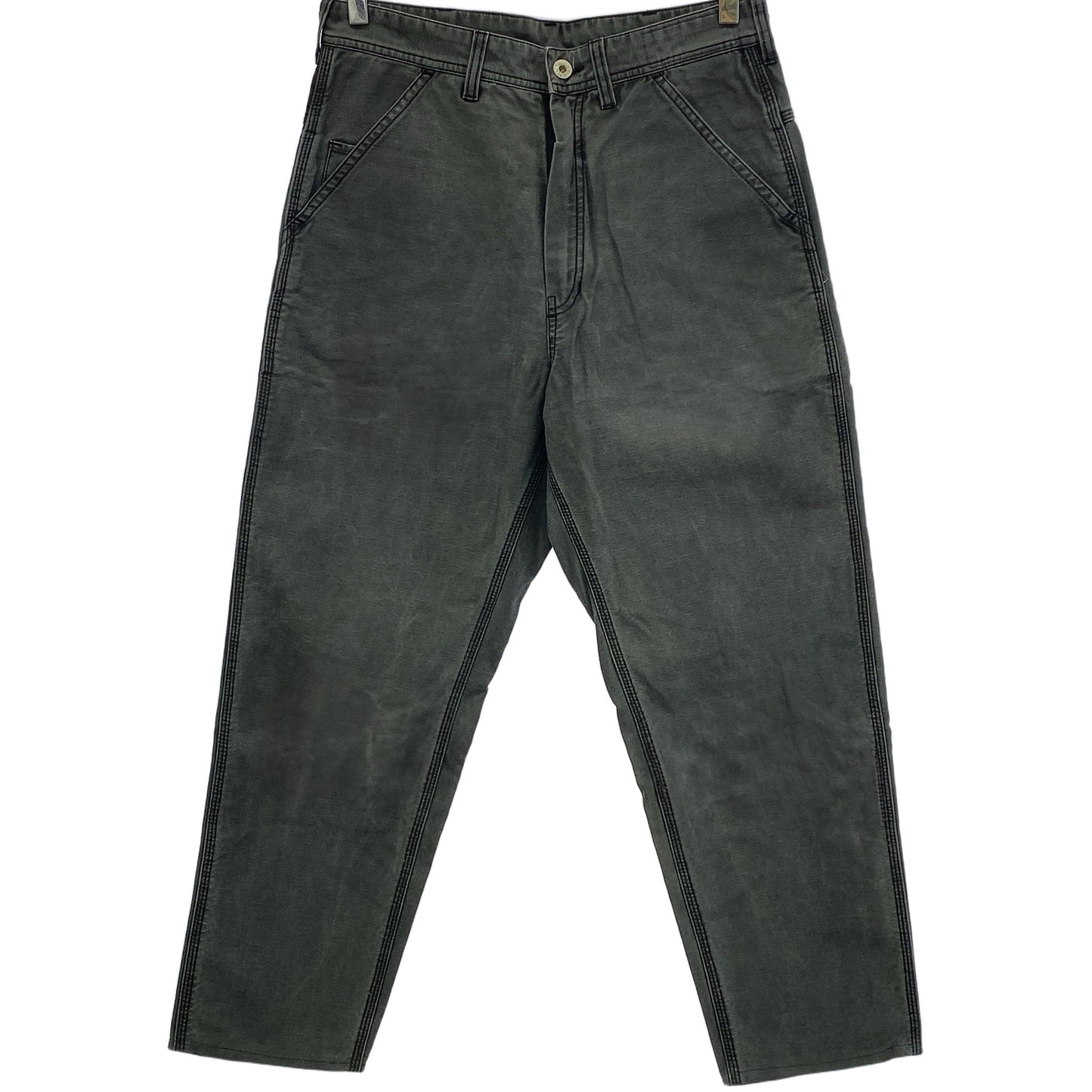 UNIVERSAL OVERALL フェードグレー ワークパンツ