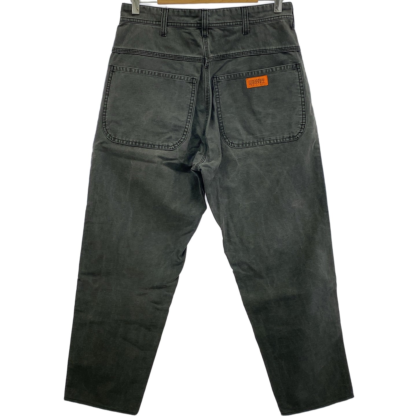 UNIVERSAL OVERALL フェードグレー ワークパンツ
