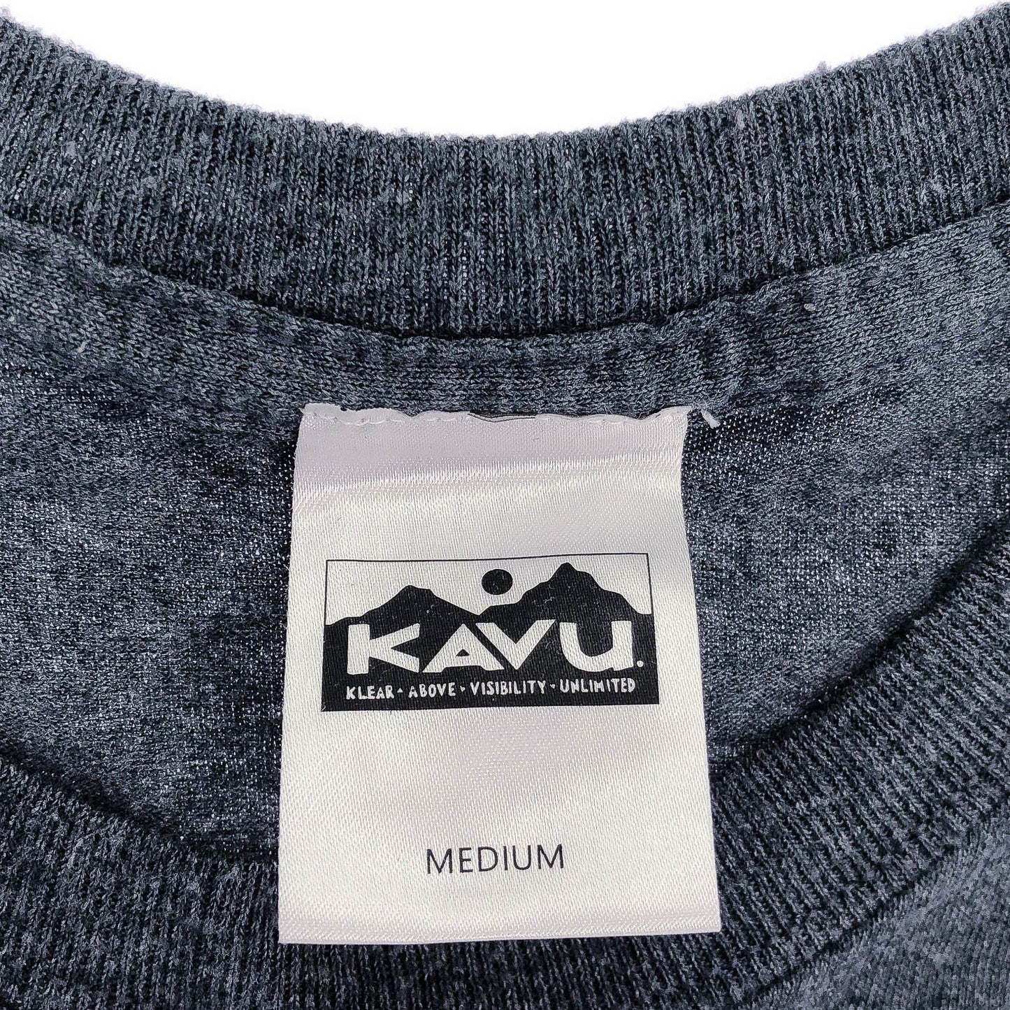 KAVU 山ロゴ 両面プリント Tシャツ