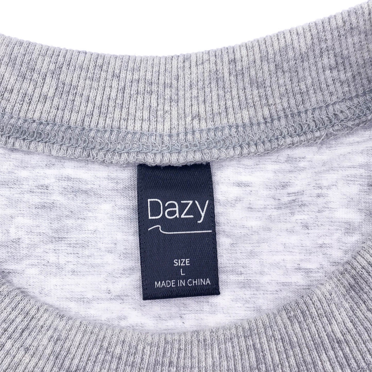 Dazy カレッジロゴ プリント Tシャツ