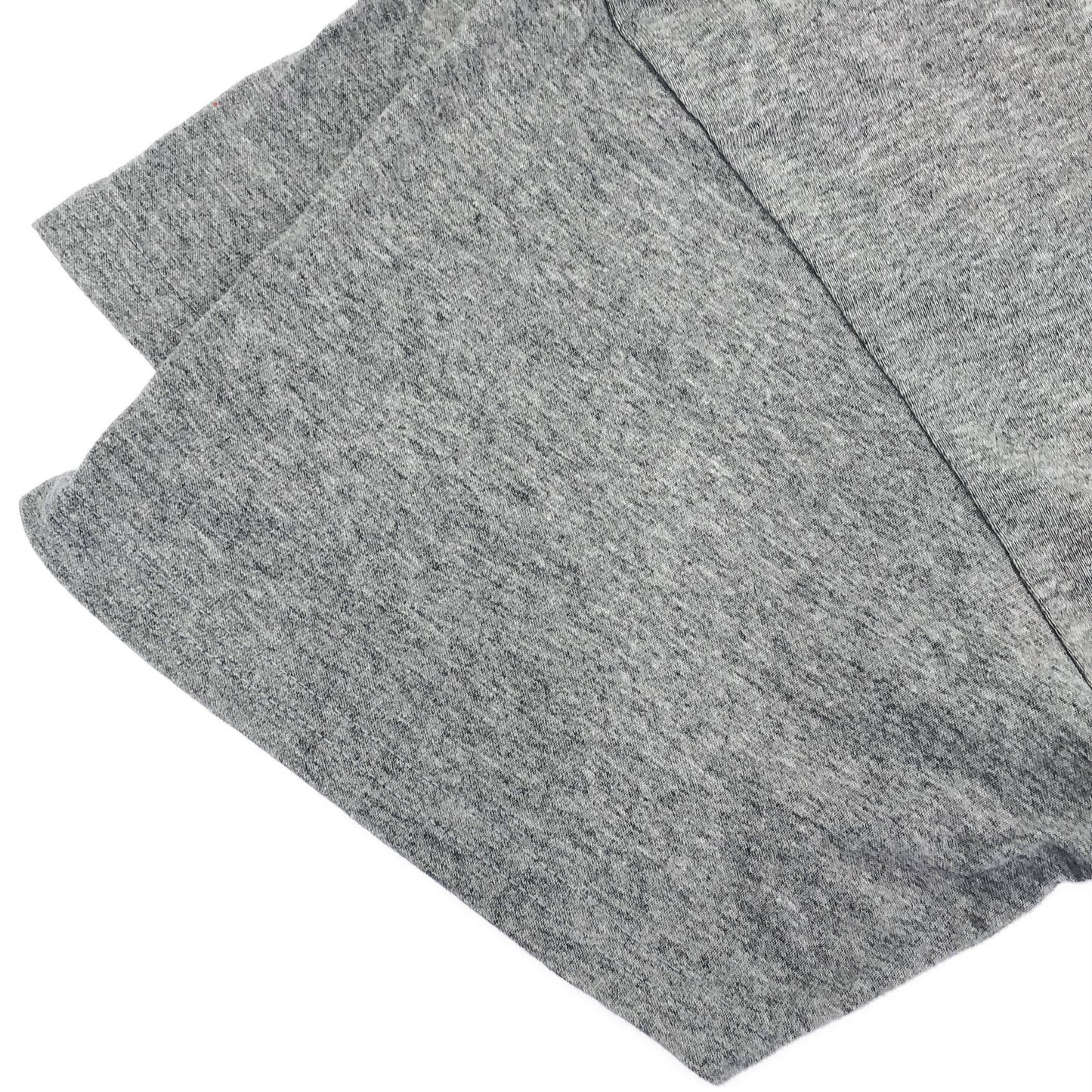 MV Sport グレー カレッジプリント Tシャツ