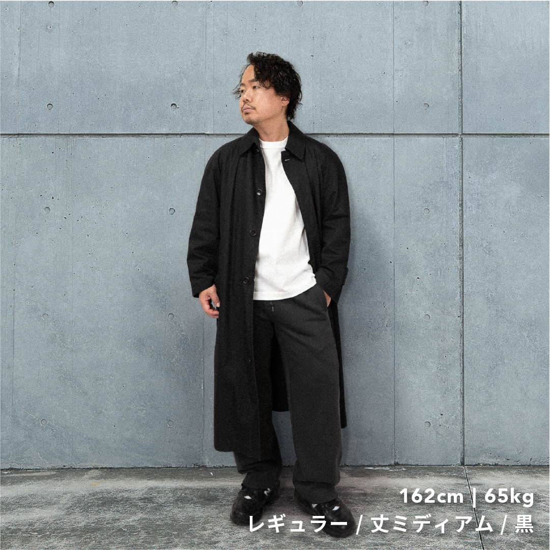 BULL パンツ:レギュラー / 丈ロング/ ブラック