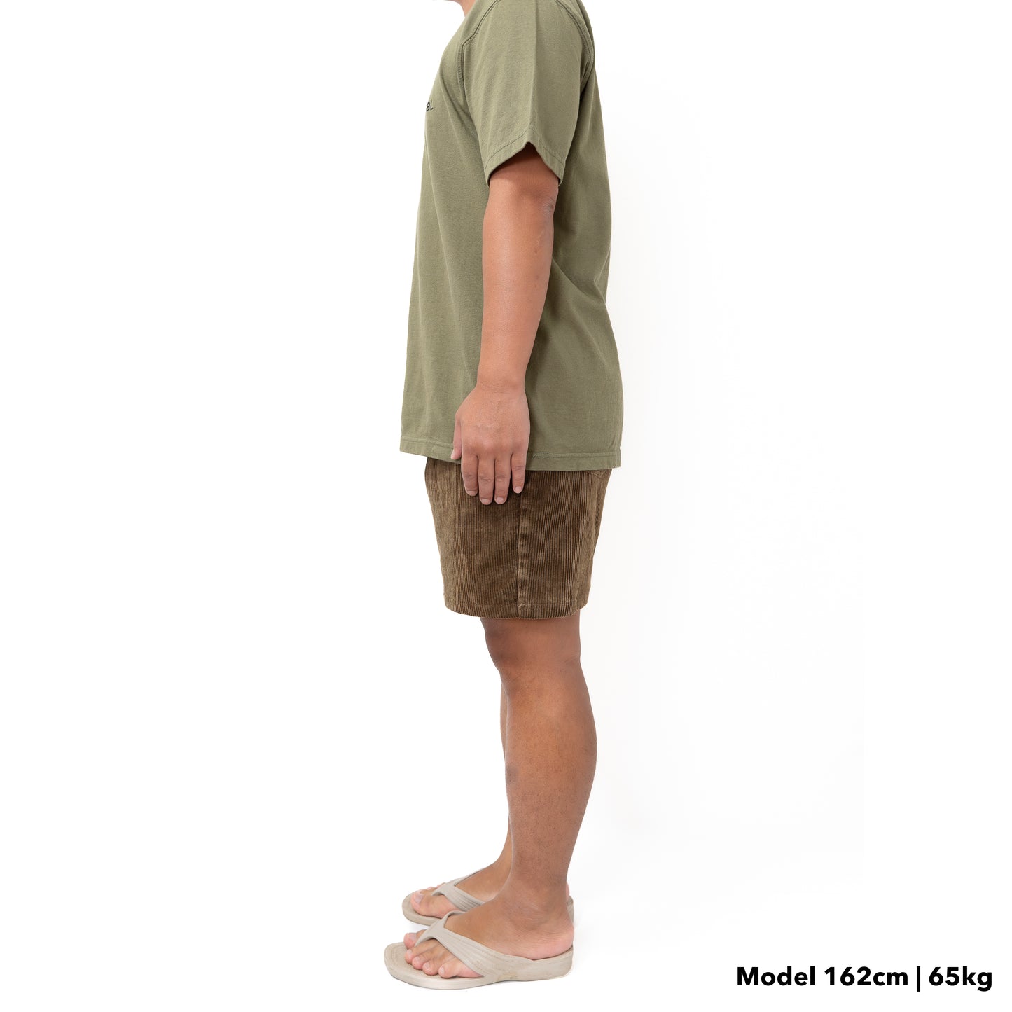 FOL-LOGO Tシャツ カーキ