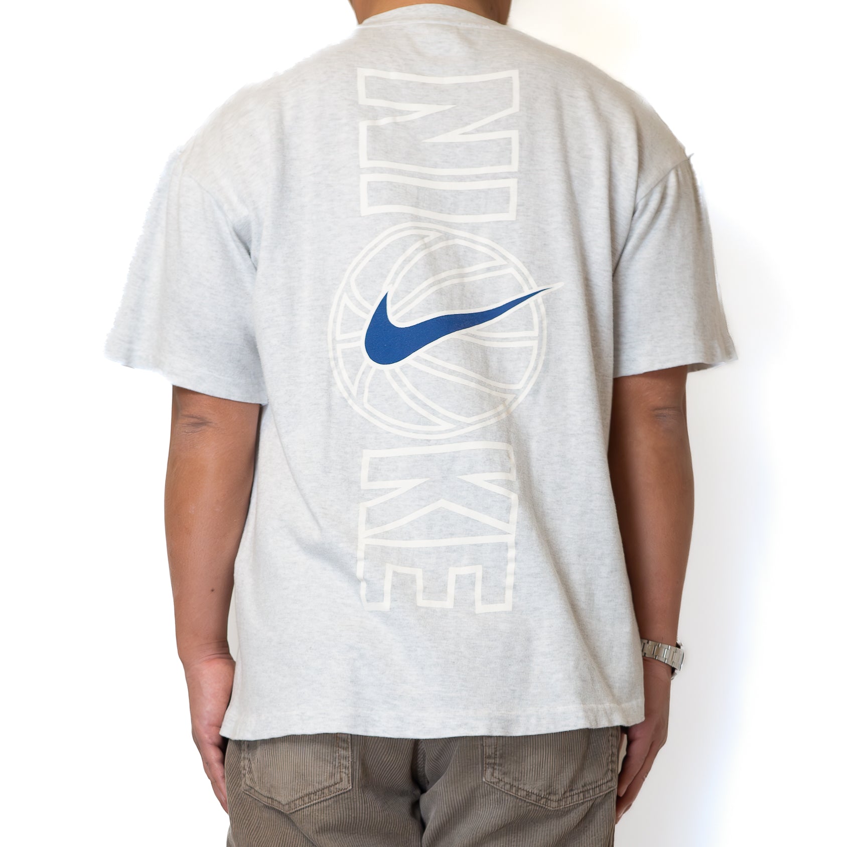 90s Nike 銀タグ プリントTシャツ – ＦＯＬ