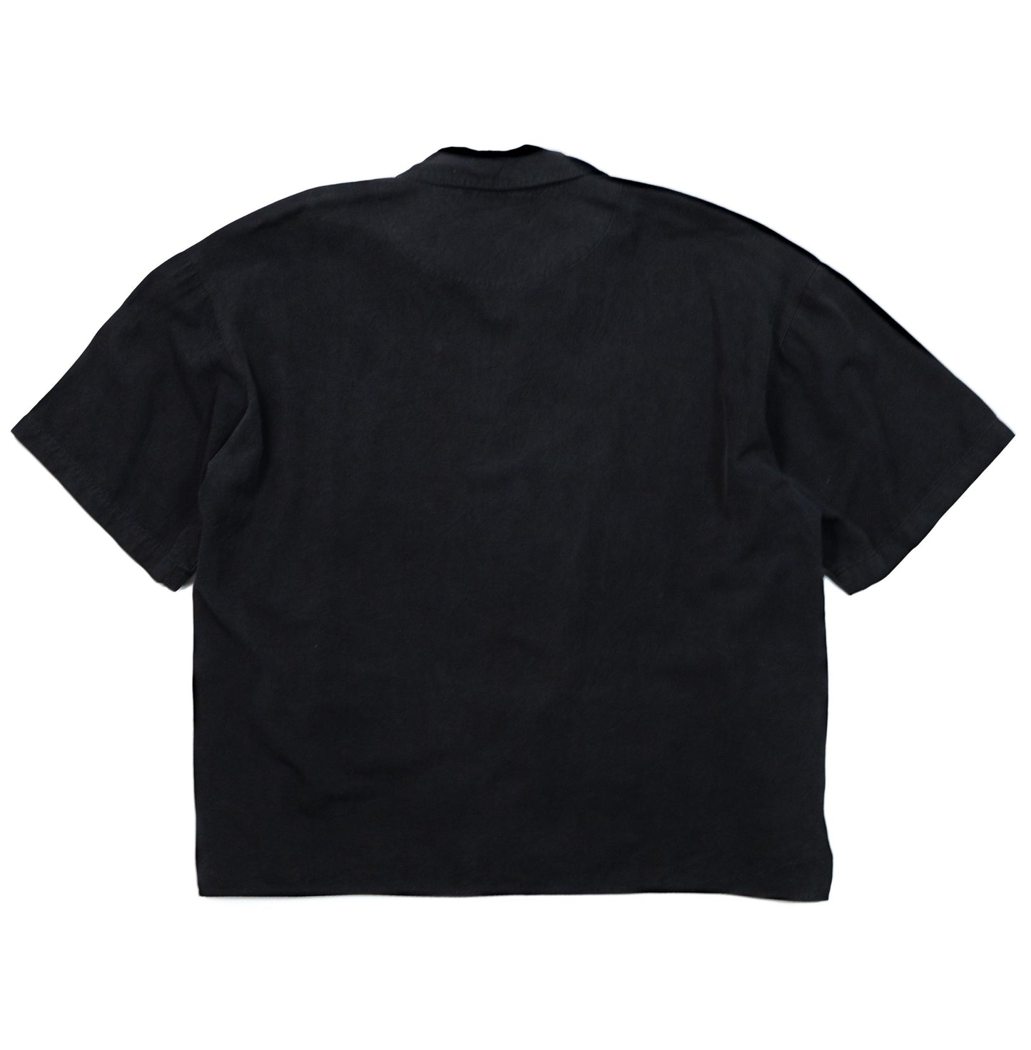 レトロストライプ柄 半袖シャツ