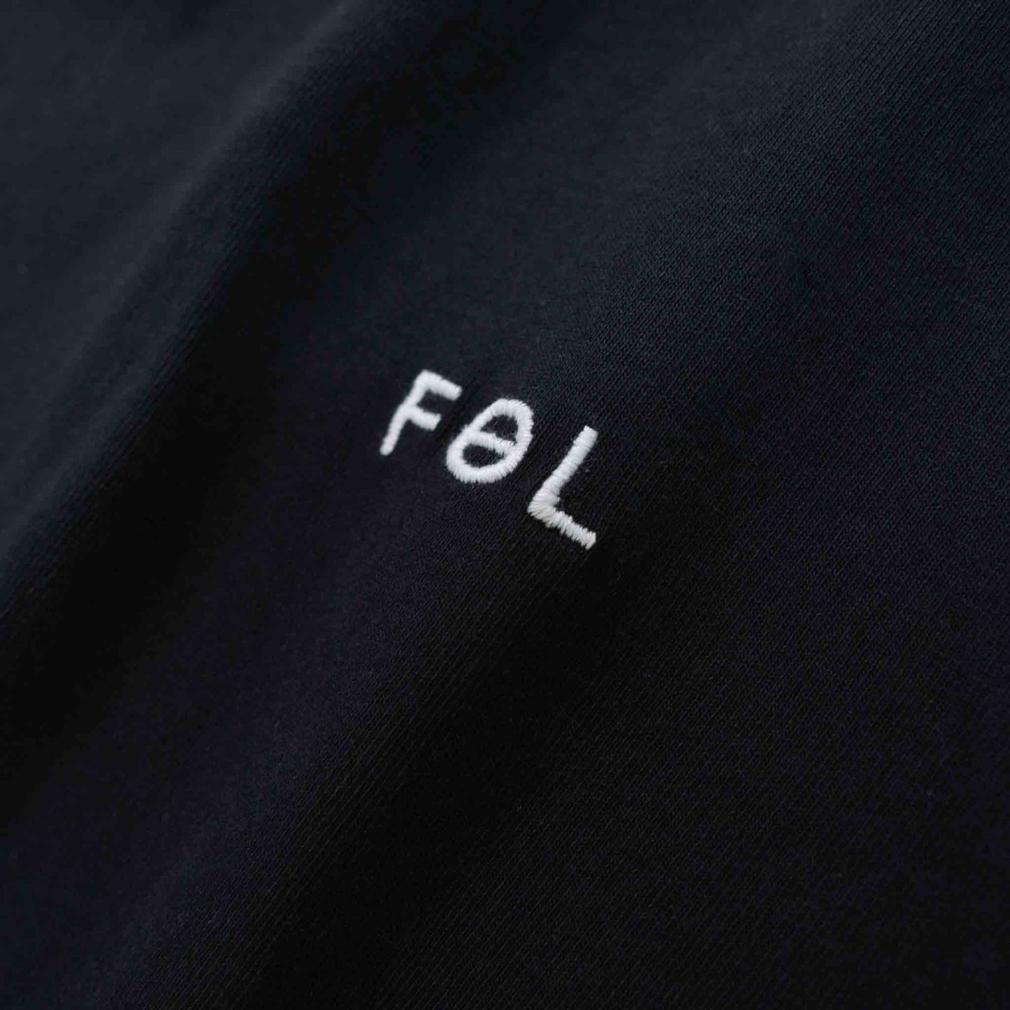 FOL-LOGO Tシャツ ブラック