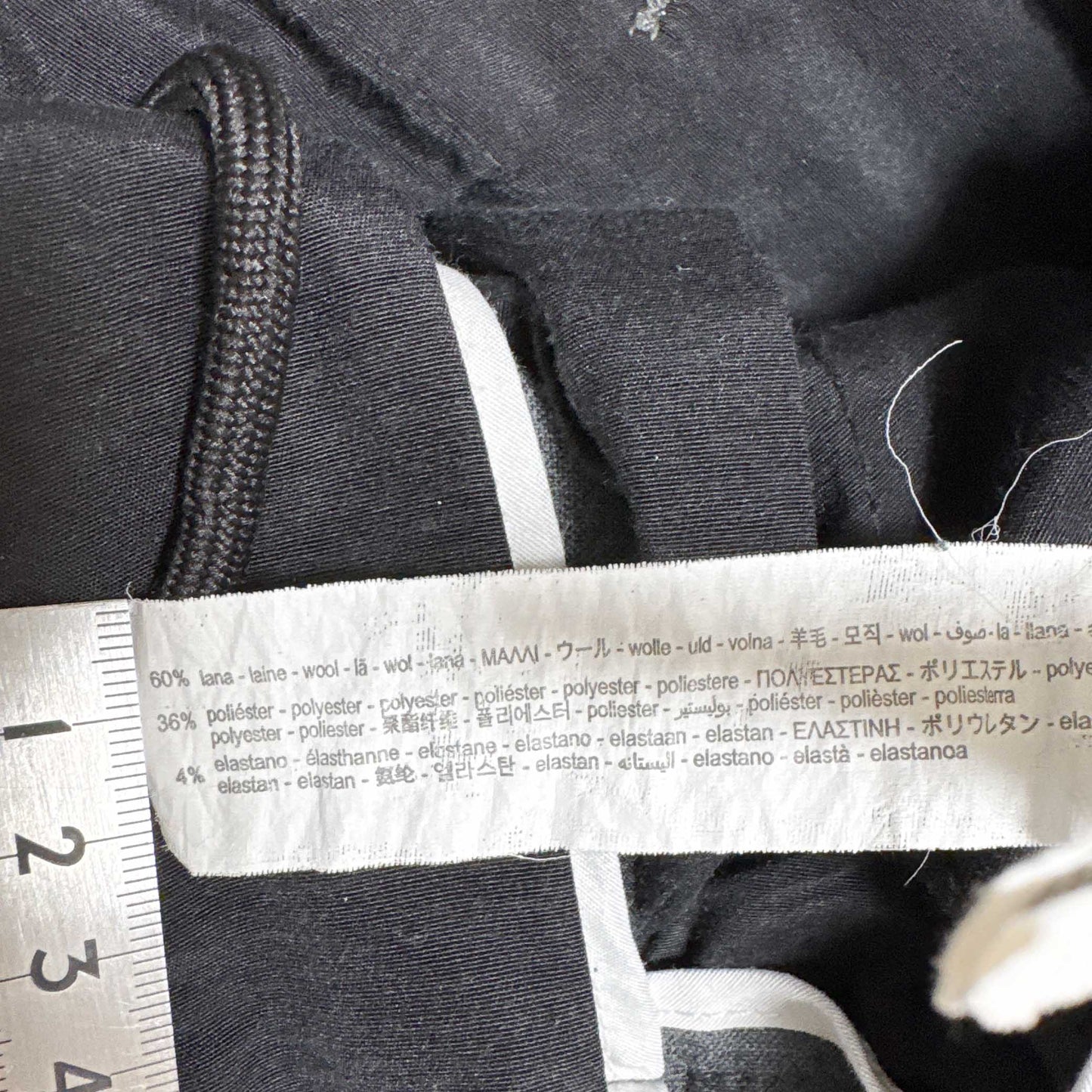 ウール混 イージーパンツ