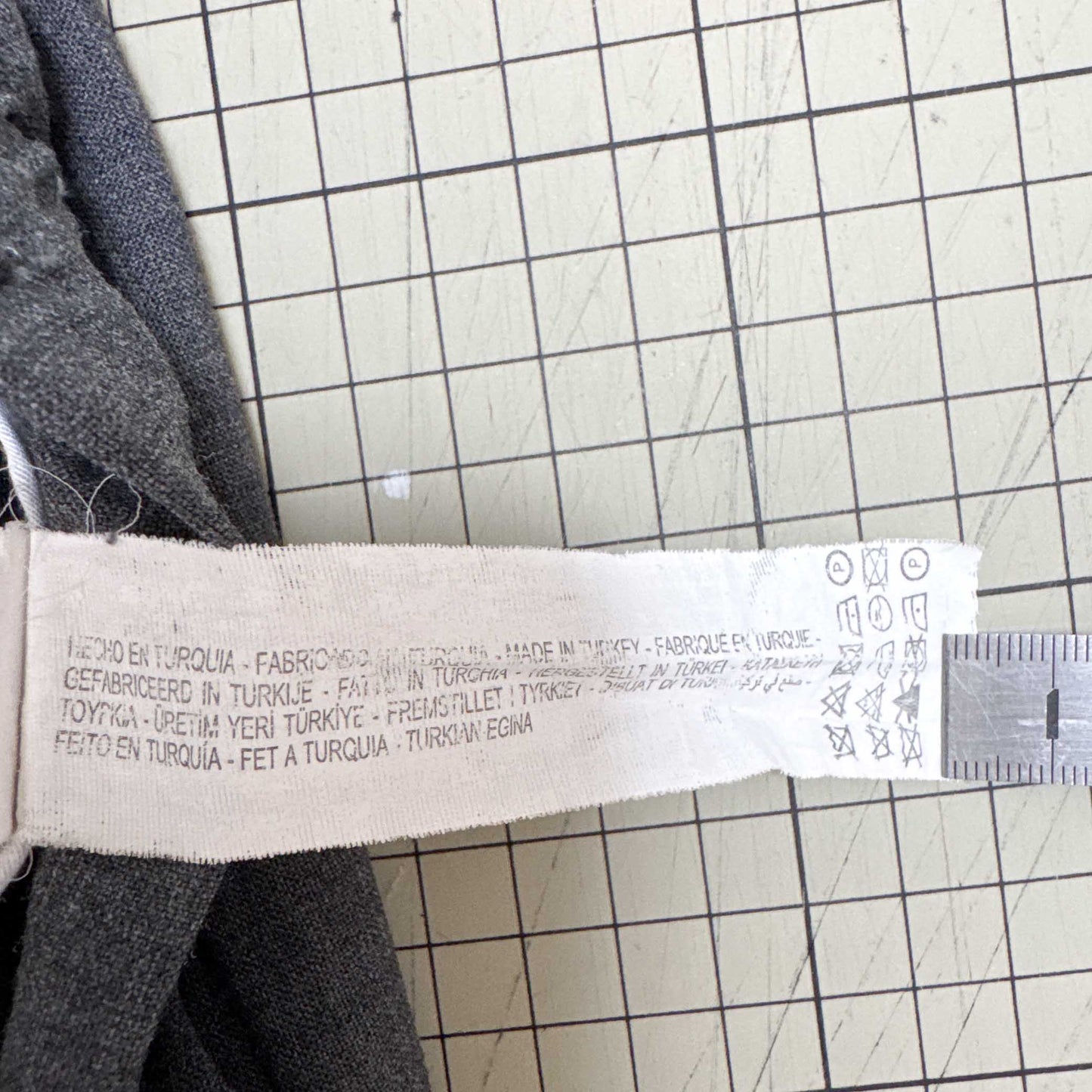 ウール混 イージーパンツ