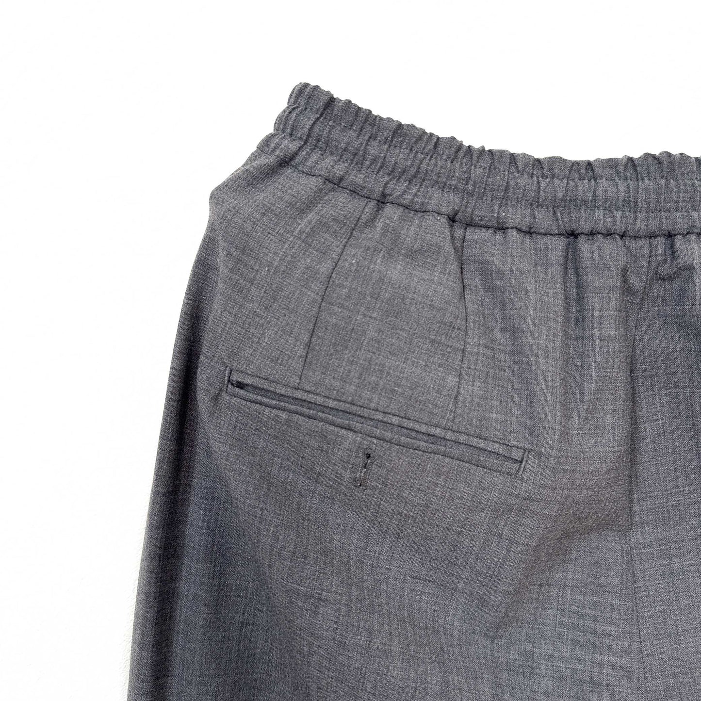 ウール混 イージーパンツ