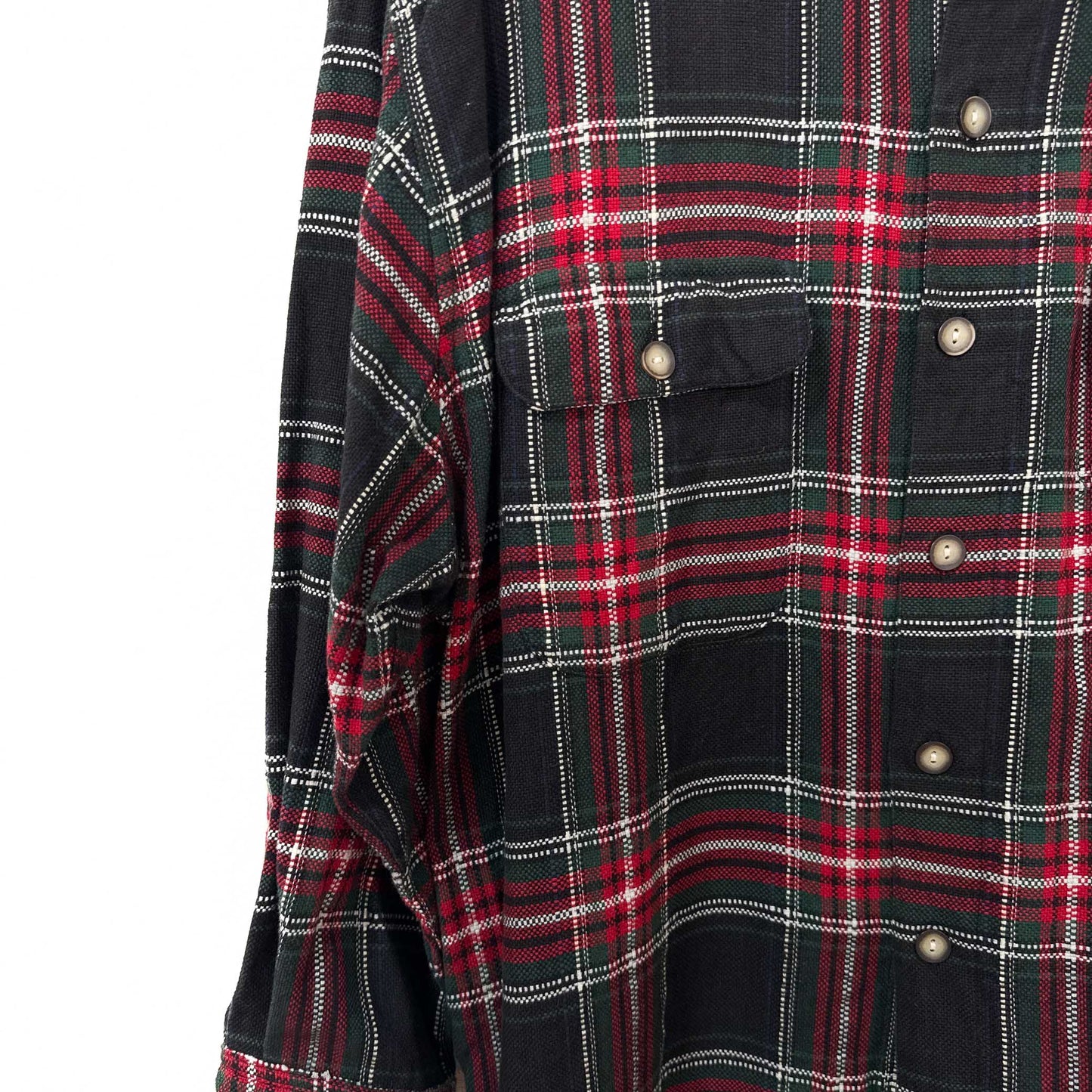 厚手コットン チャックシャツ