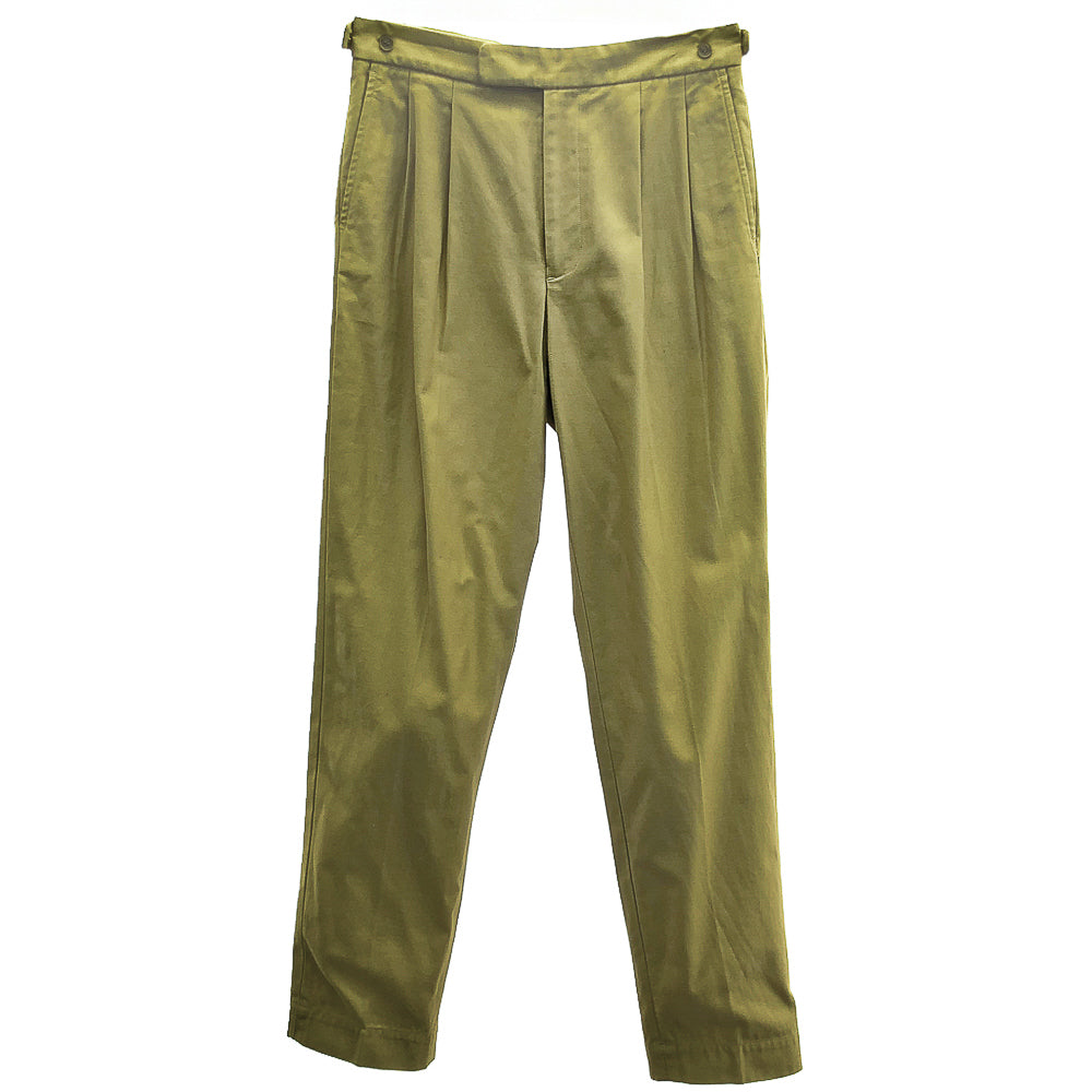 FREEMANS ギャバジン 2タック パンツ