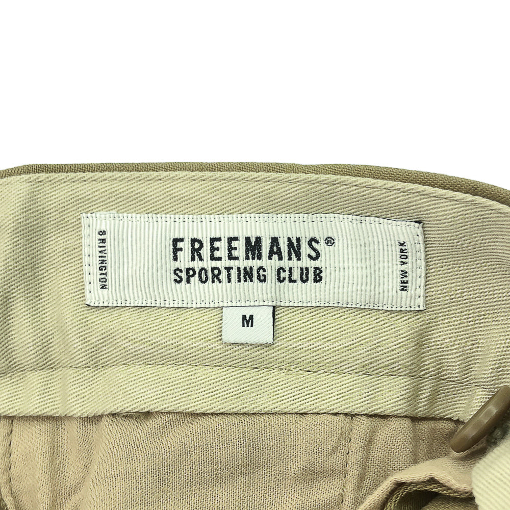 FREEMANS ギャバジン 2タック パンツ