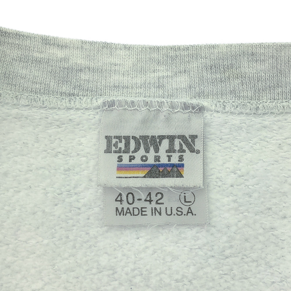 90s エドウィン MADE IN USA スウェット ヘザーグレー