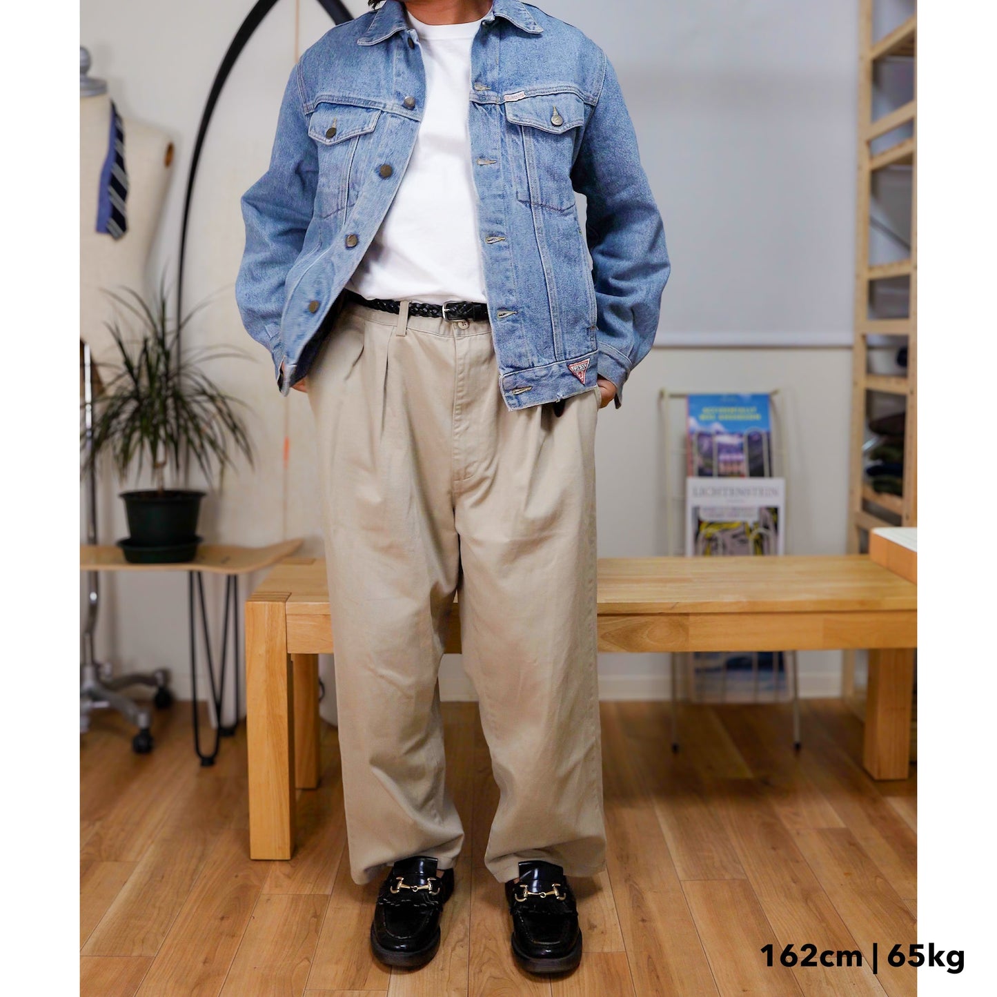 80s GUESS 三角タグ MADE IN USA Gジャン