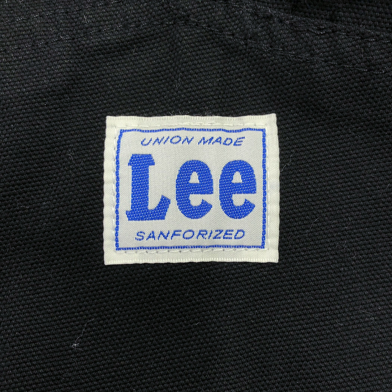LEE ブラック オーバーオール