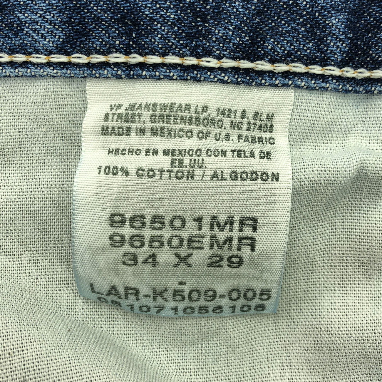 ラングラー デニム