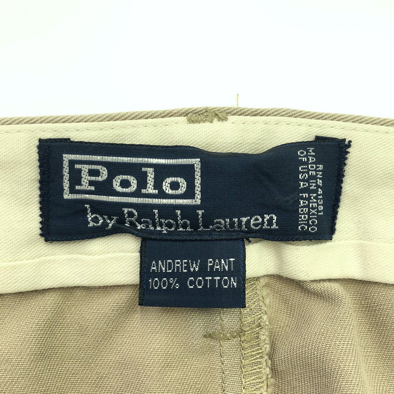 90s ラルフローレン POLOチノ 2タック