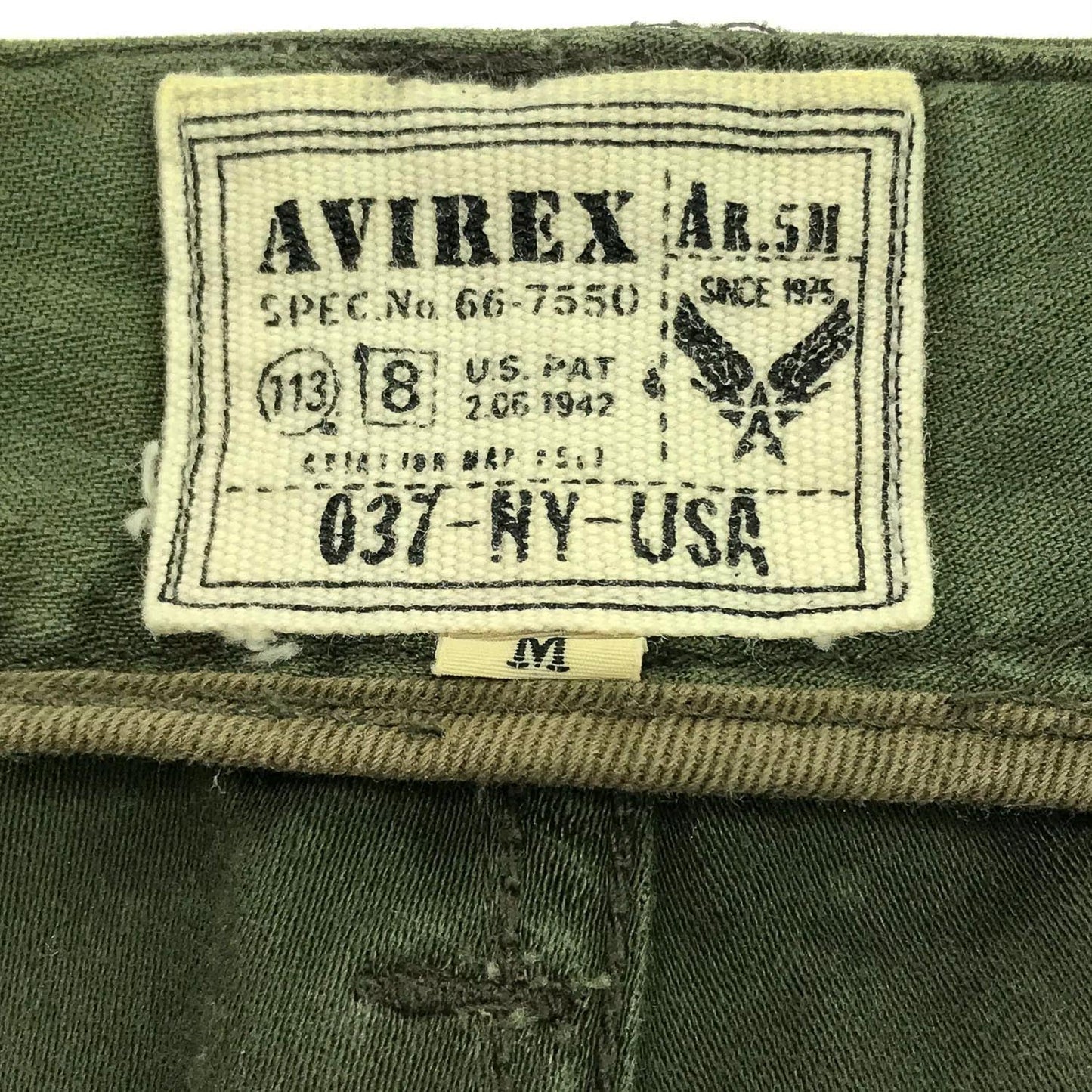 AVIREX ヘビーコットン カーゴパンツ