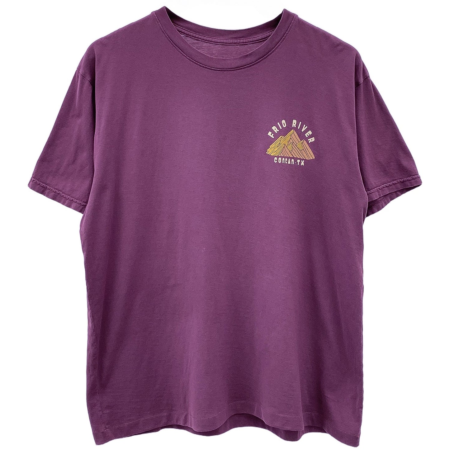 "FRIO RIVER" プリントT