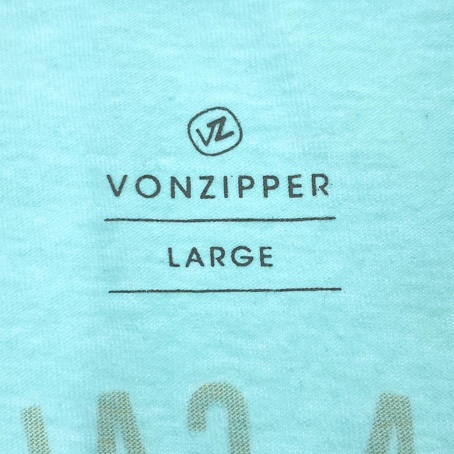 VonZipper カリフォルニアロゴ ミントグリーン Tシャツ