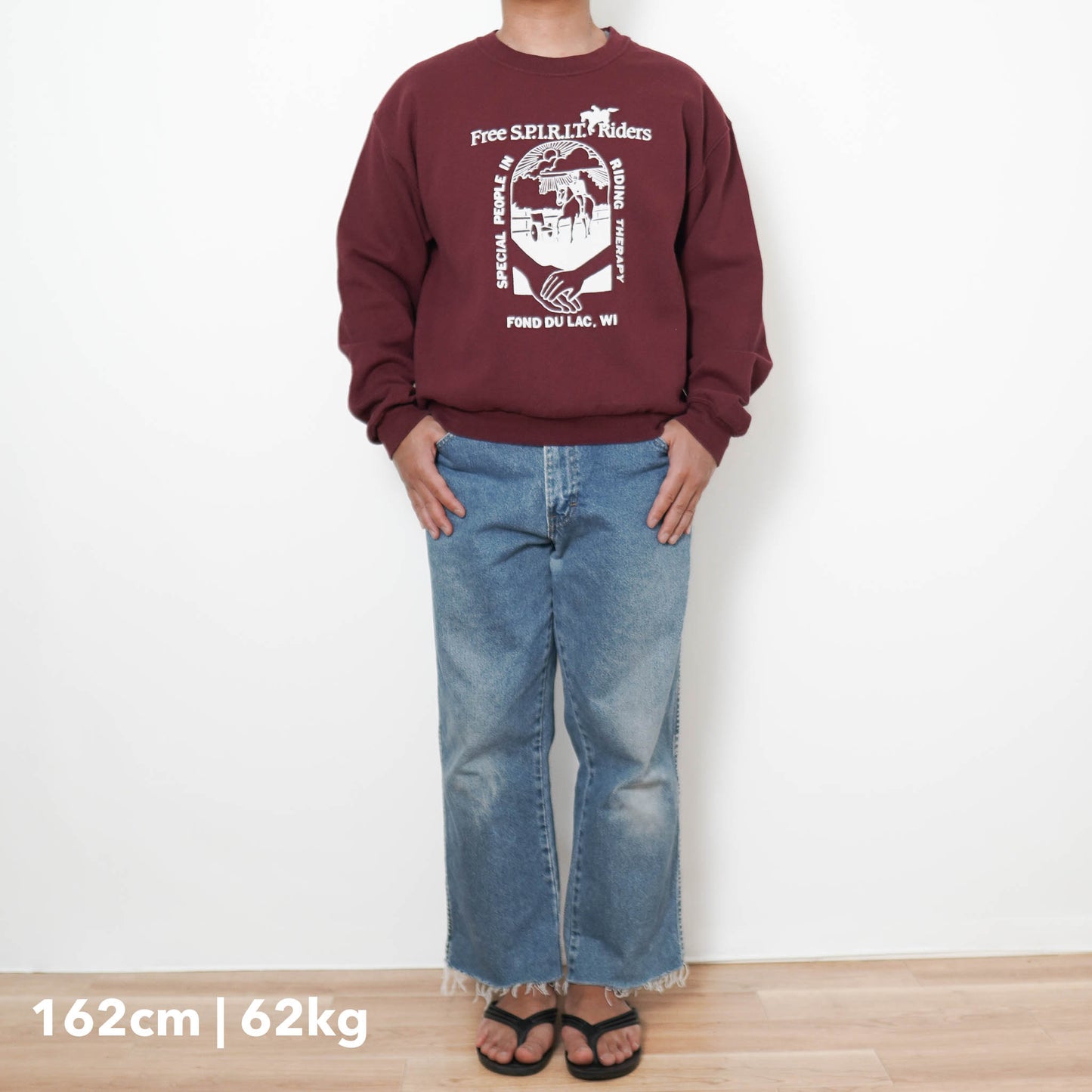 プリント スウェット