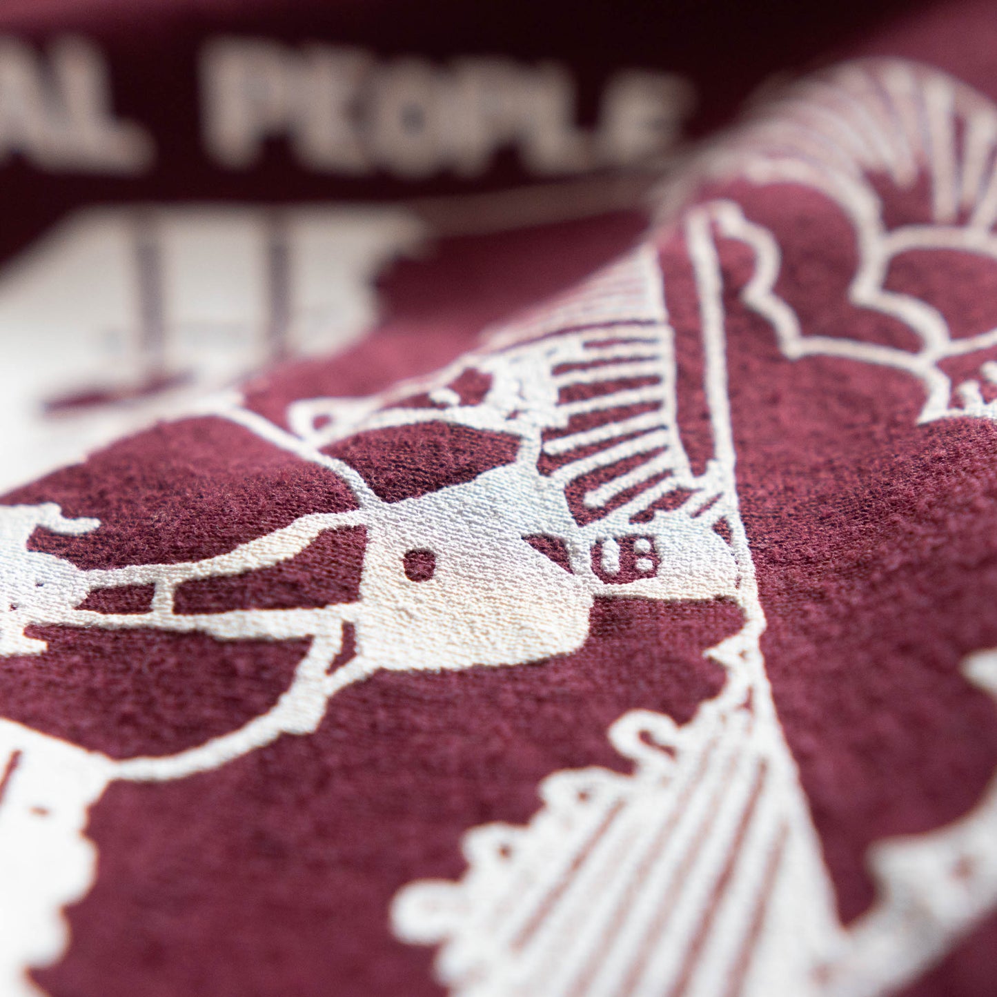 プリント スウェット