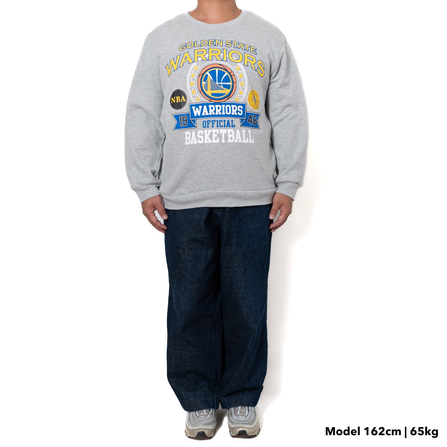 NBA ウォーリアーズ プリント スウェット