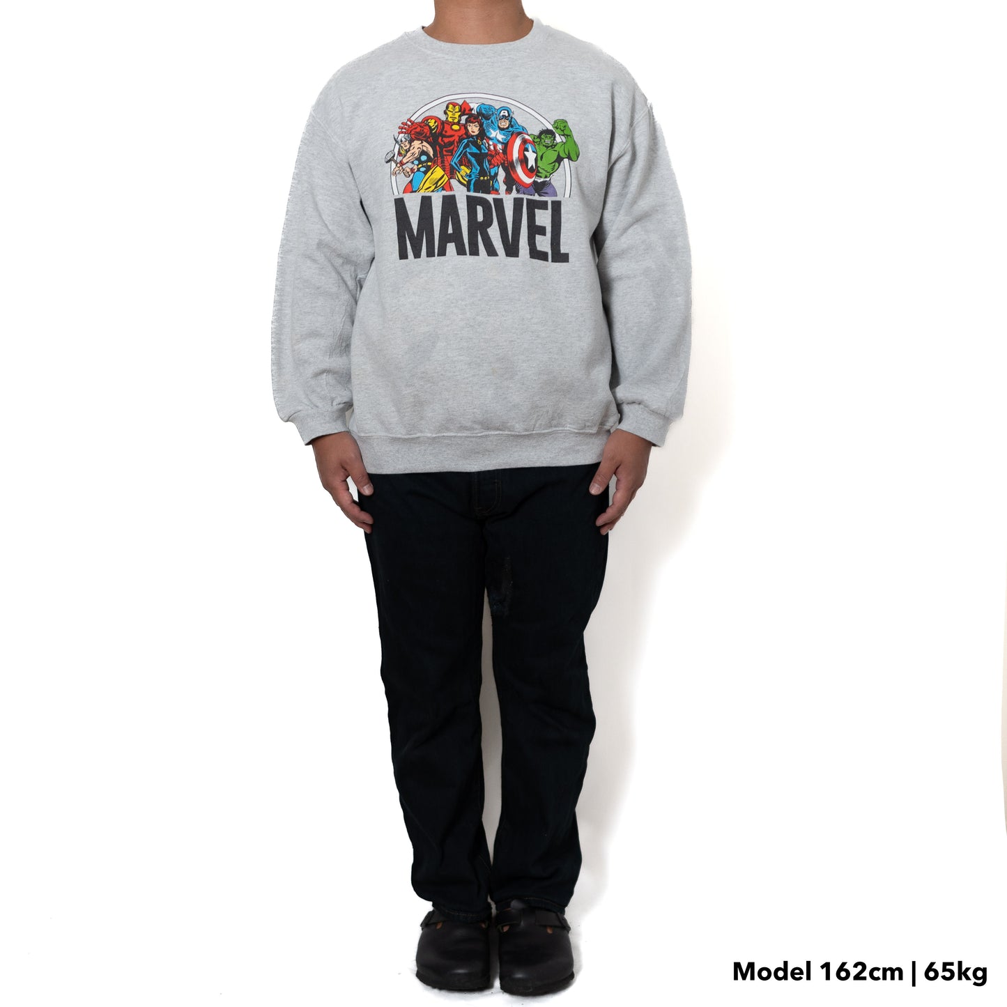 MARVEL プリント スウェット