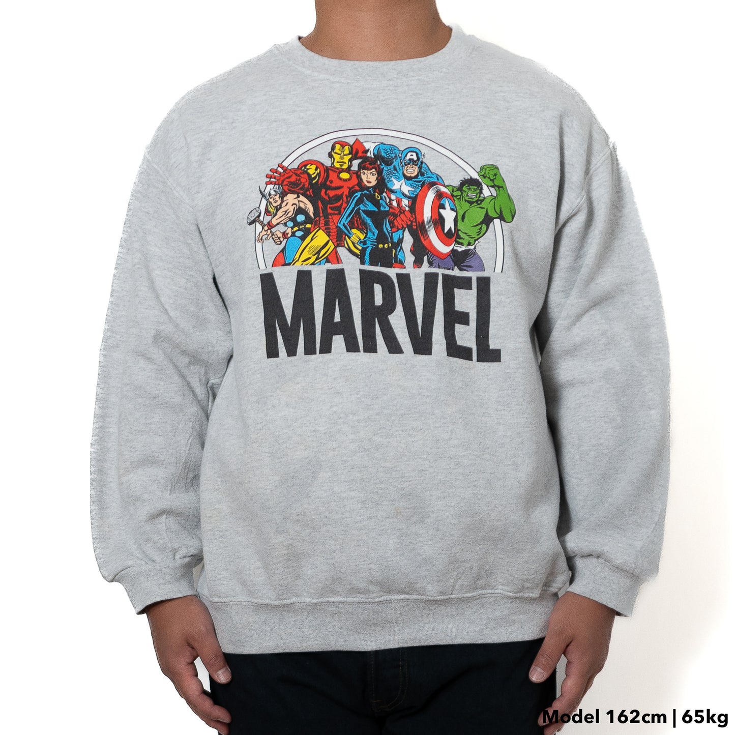MARVEL プリント スウェット