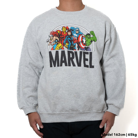 MARVEL プリント スウェット