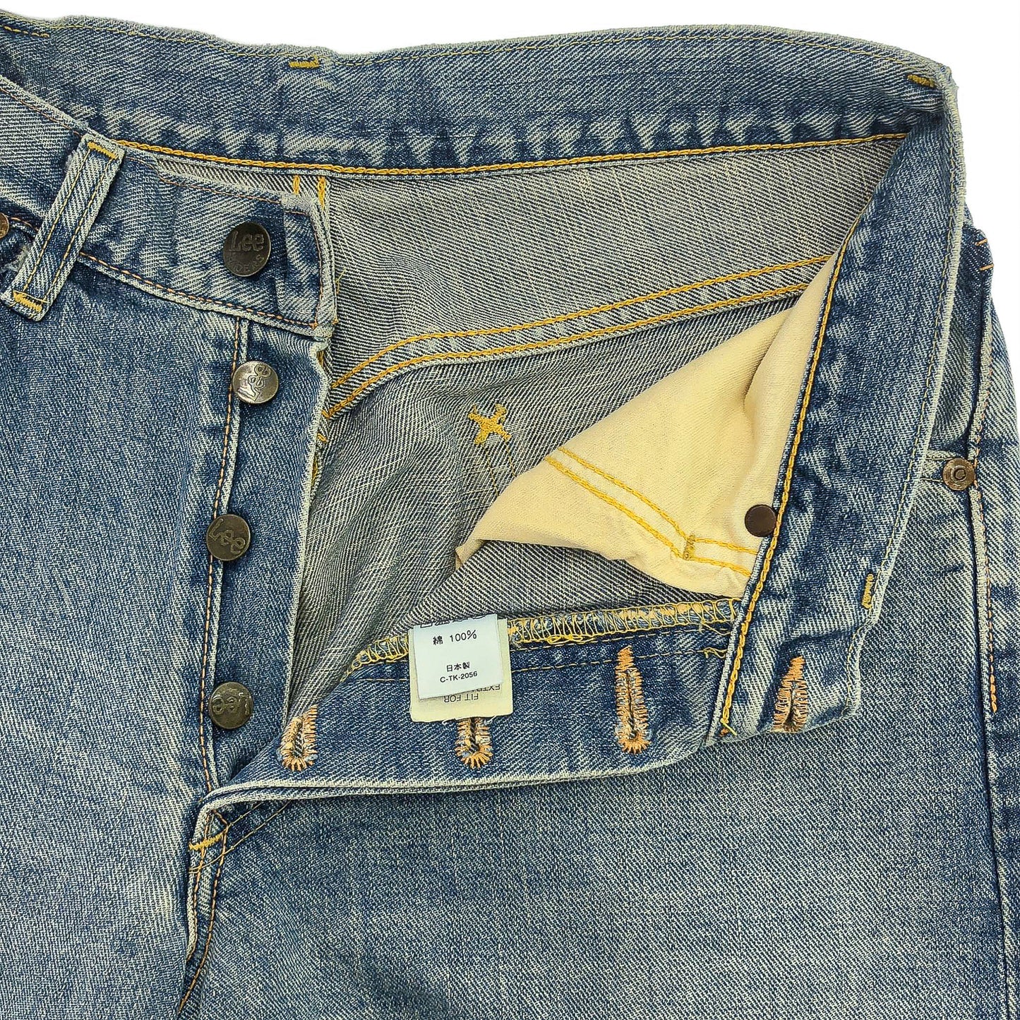 90s Lee RIDERS MADE IN JAPAN フェードブルー ジーンズ