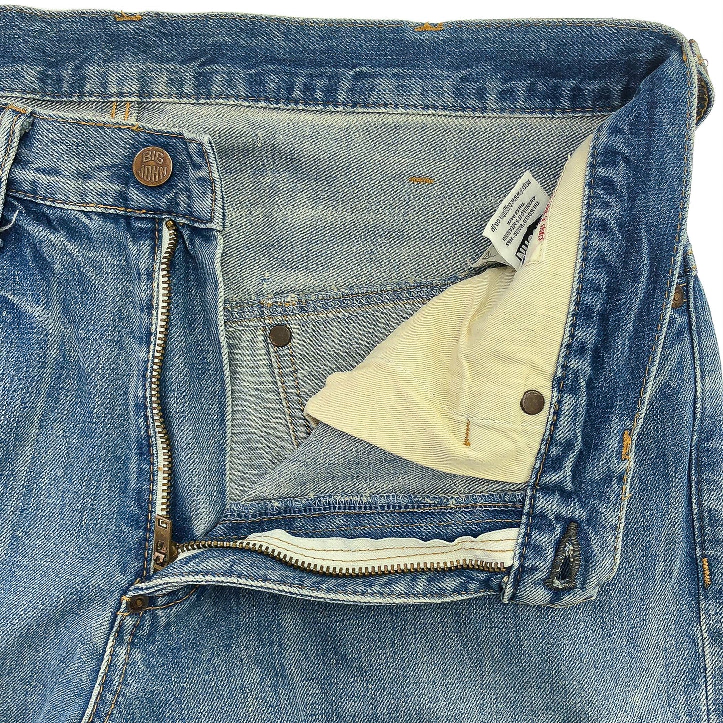 BIG JOHN MADE IN JAPAN ワークポケット デニムパンツ