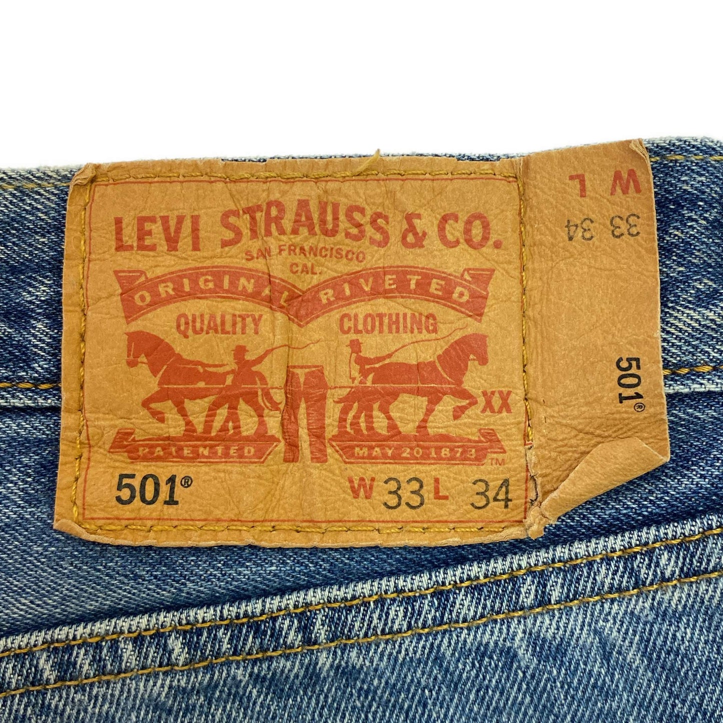 リーバイス 501 W33 パンツ