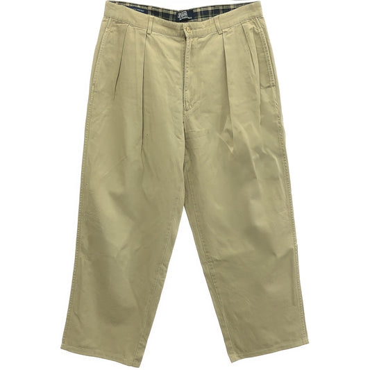 90s ラルフローレン 2タック ベージュ POLOチノ