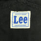 LEE ダック生地 ブラック オーバーオール