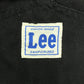 LEE ダック生地 ブラック オーバーオール