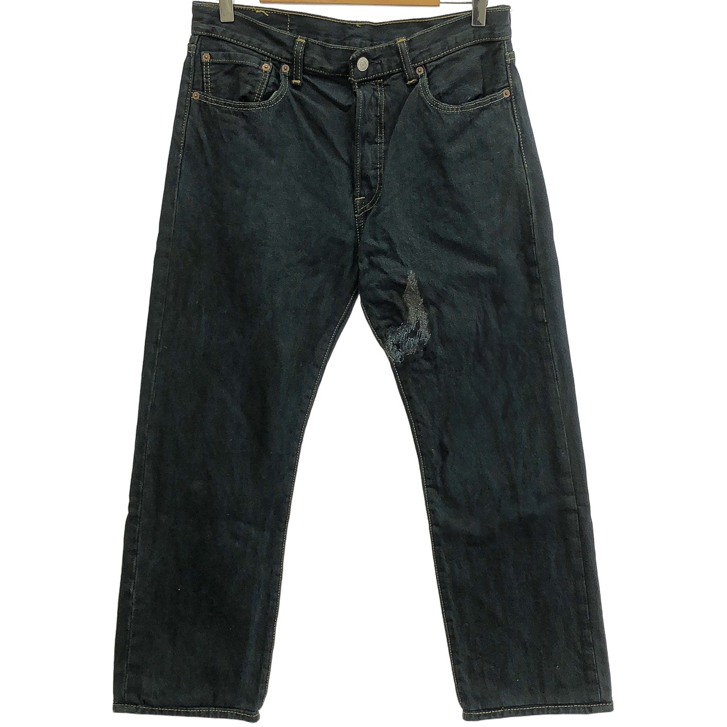 リーバイス 後染めブラック 501 W32 ジーンズ