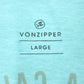VonZipper カリフォルニアロゴ ミントグリーン Tシャツ