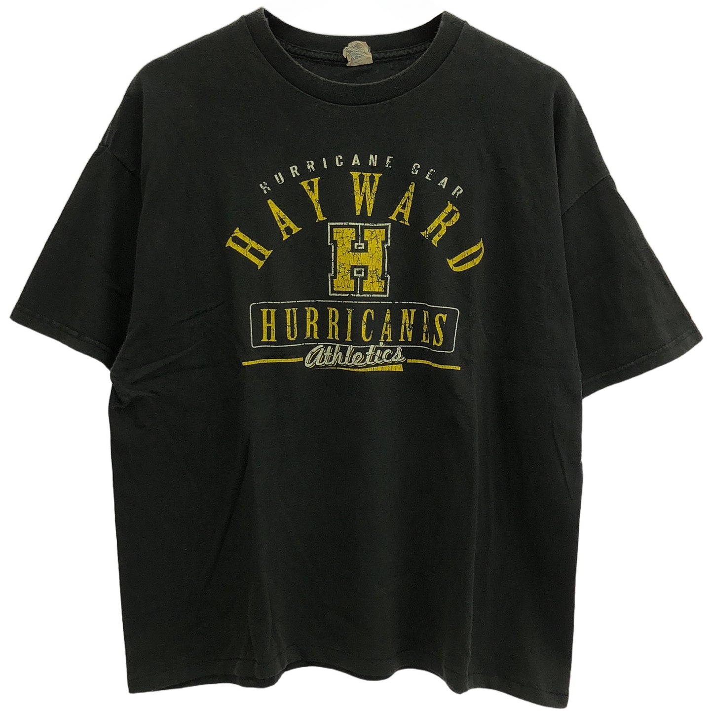 90s DELTA PRO WEIGHT フェードブラック プリント Tシャツ