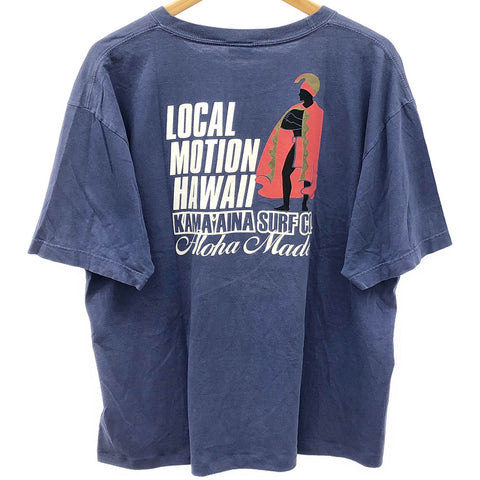 Local Motion ハワイロゴ 胸ワンポイント Tシャツ