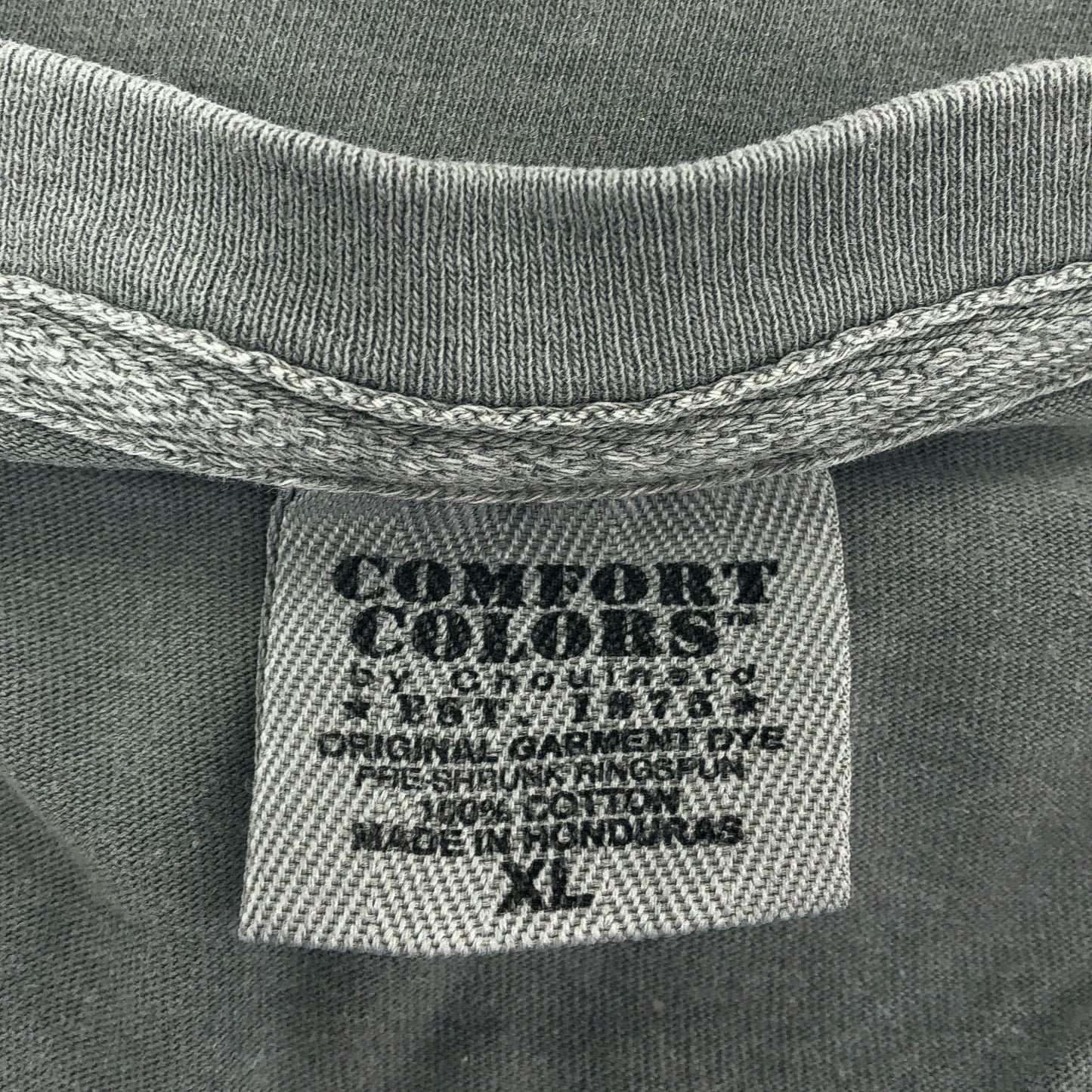 Comfort Colors ガーメントダイ プリント ポケットTシャツ