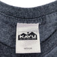 KAVU 山ロゴ 両面プリント Tシャツ