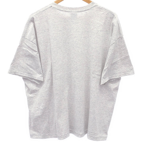 GILDAN グレー プリントTシャツ