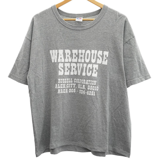RUSSELL ATHLETIC カレッジプリント グレー Tシャツ